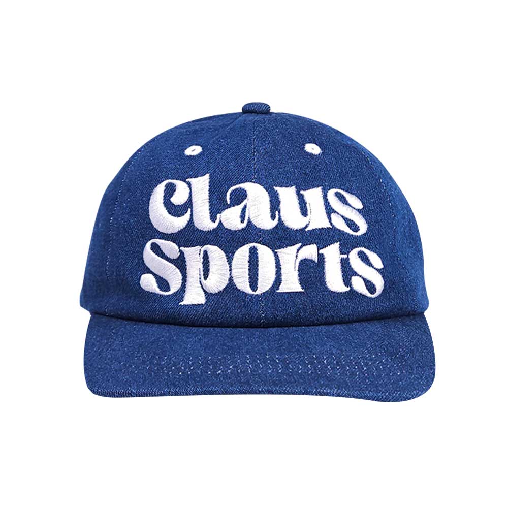 CLAUSSPORTS FLAT CAP DENIM